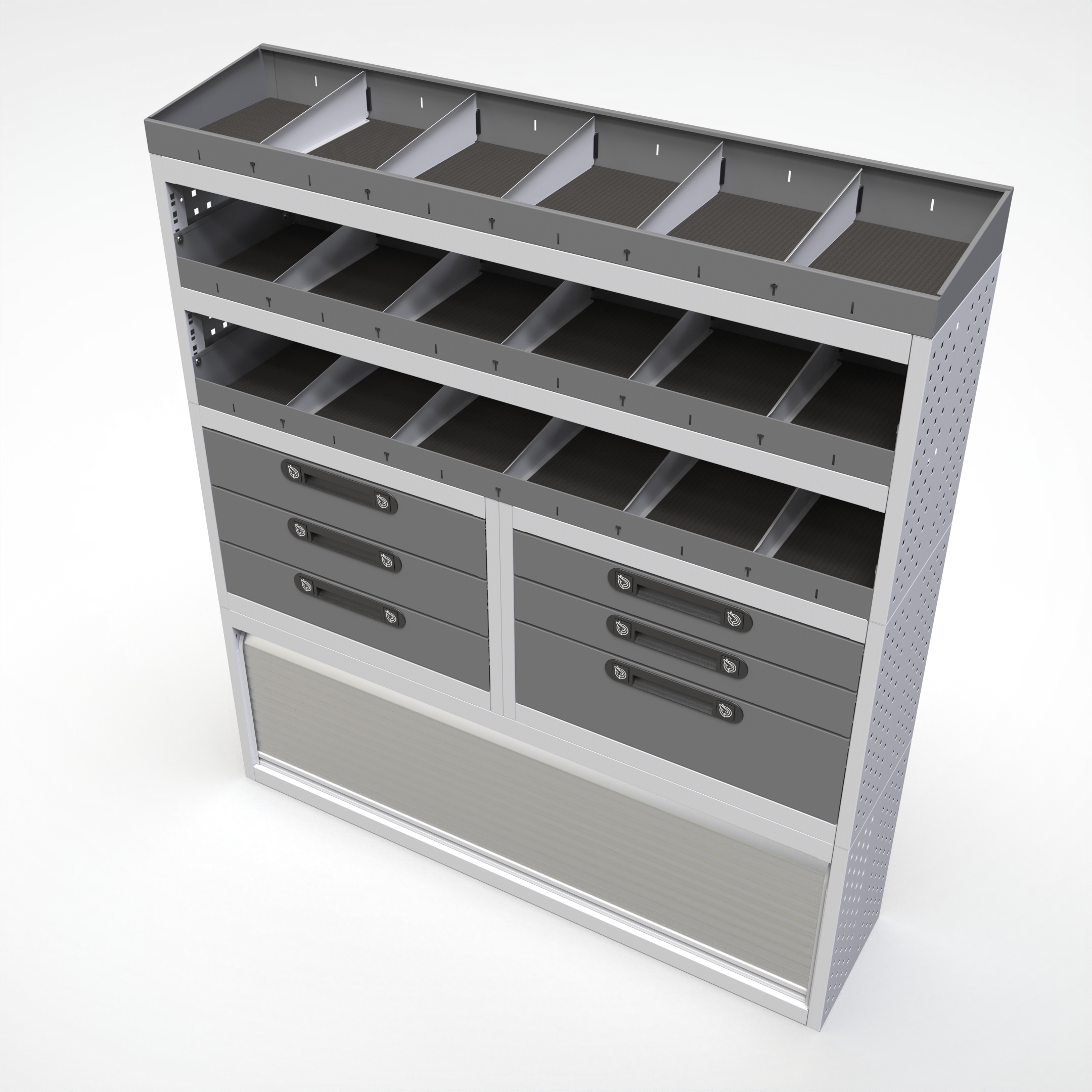 Estanterías DenWorks Nissan Interstar 2024-2026 L2H2 LR02 para panel ...