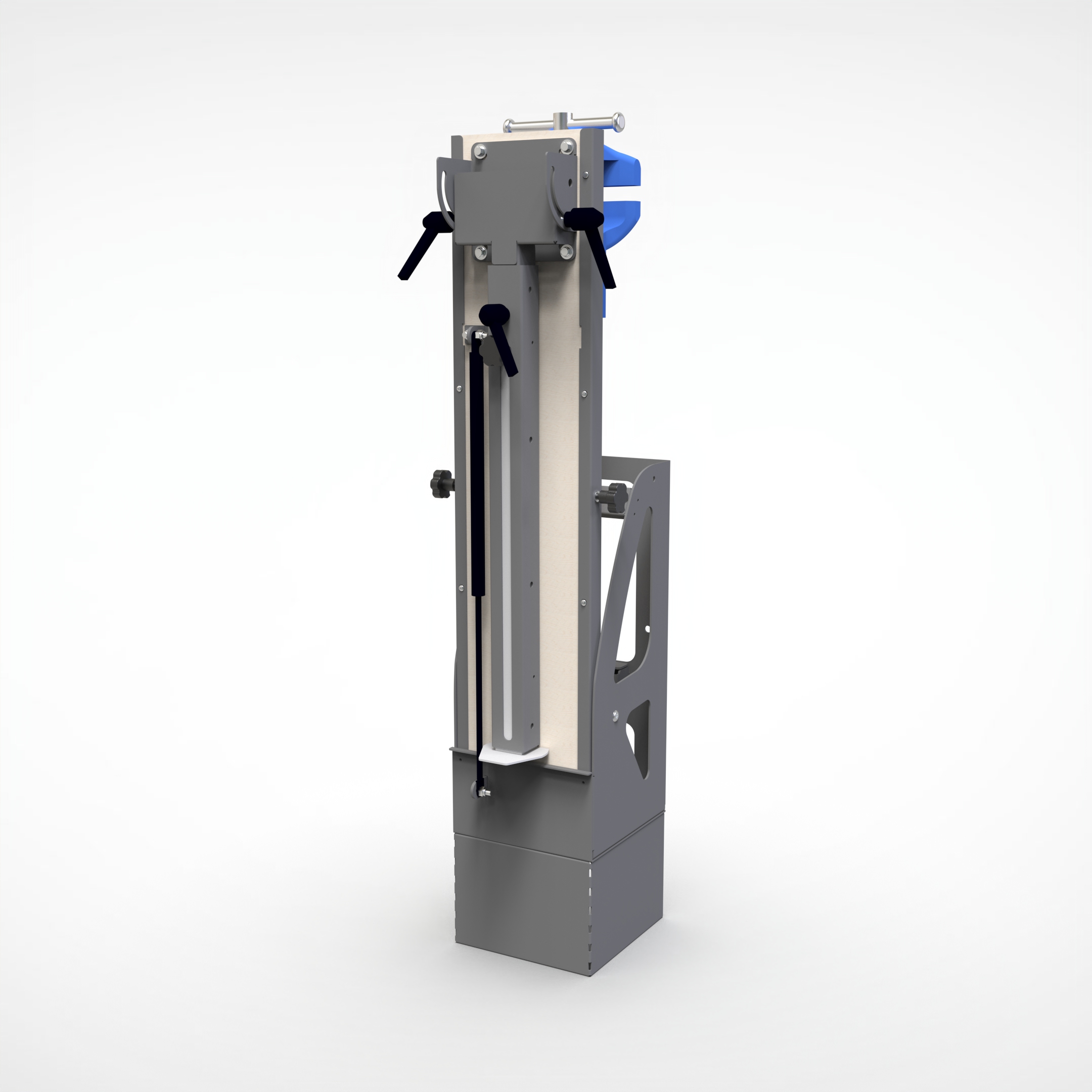Porte-étau Pro avec étau DenWorks L 300 P 310 H 1090