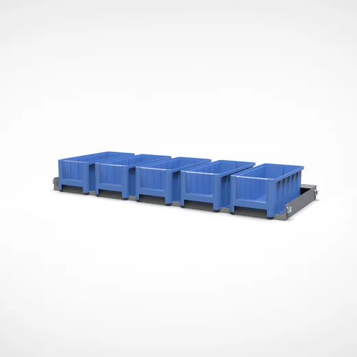 Plateau DenWorks avec porte-minuterie L 1000 P 350 H 100