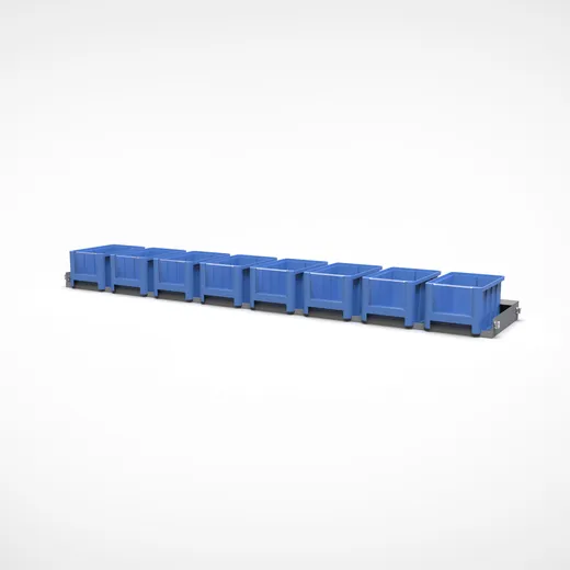 Plateau DenWorks avec porte-minuterie L 1500 P 250 H 100