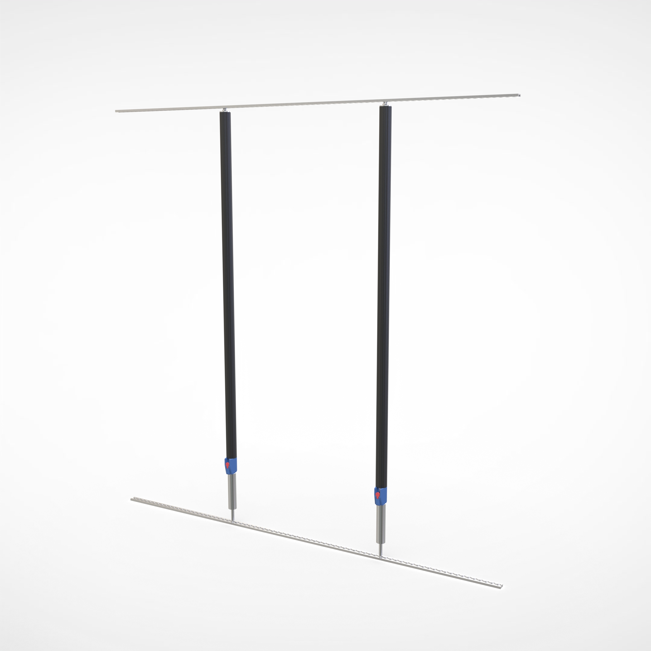 Barre d'arrimage télescopiques L 2000 P 80 H 2000-2500