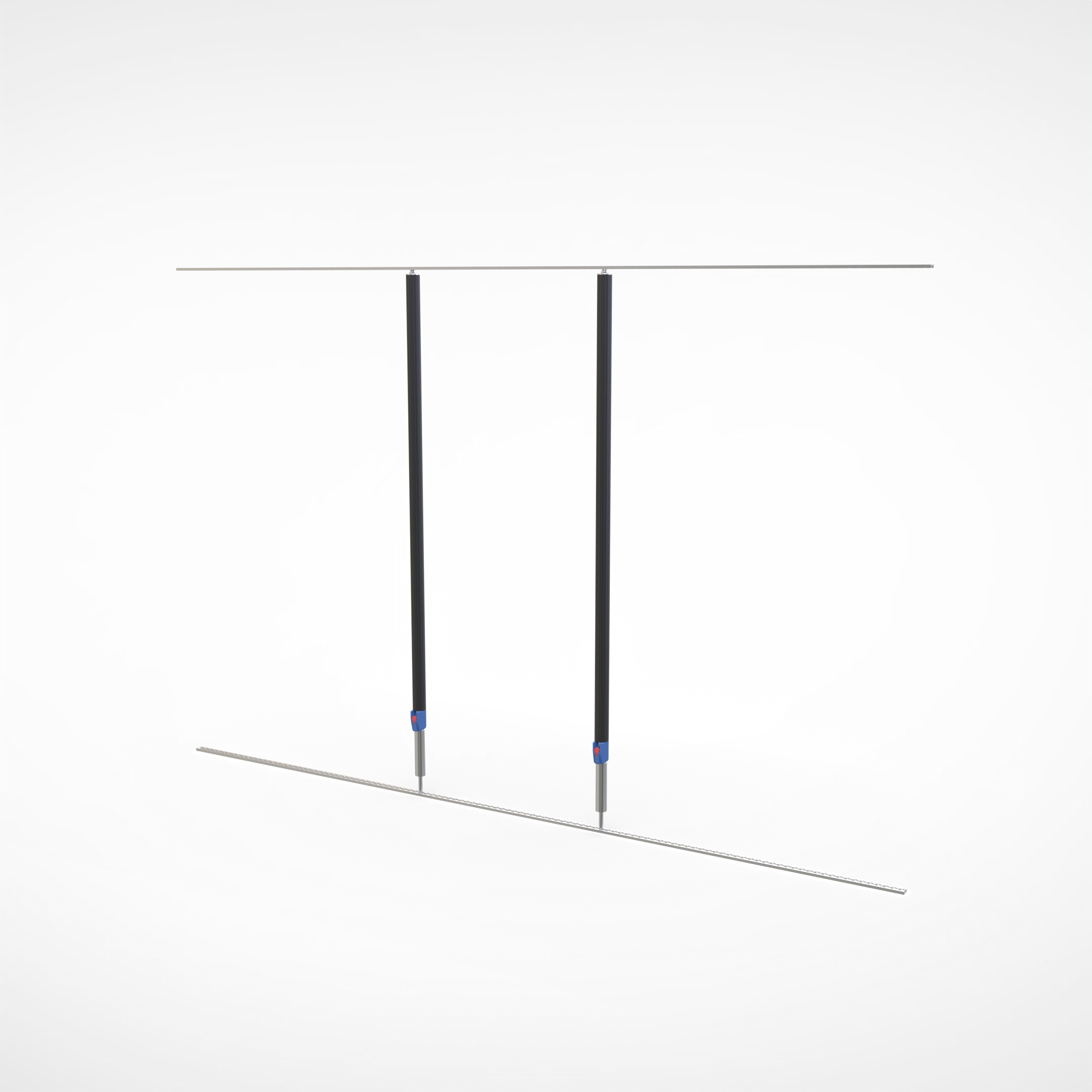 Barre d'arrimage télescopiques L 3000 P 80 H 2000-2500